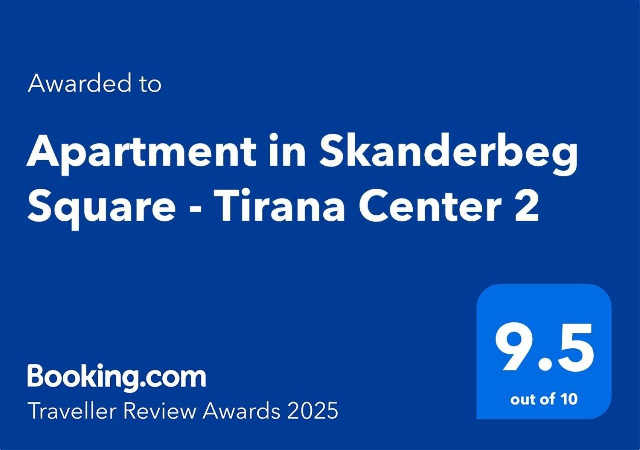 Apartment In Skanderbeg Square - Tirana Center 2 Exteriör bild